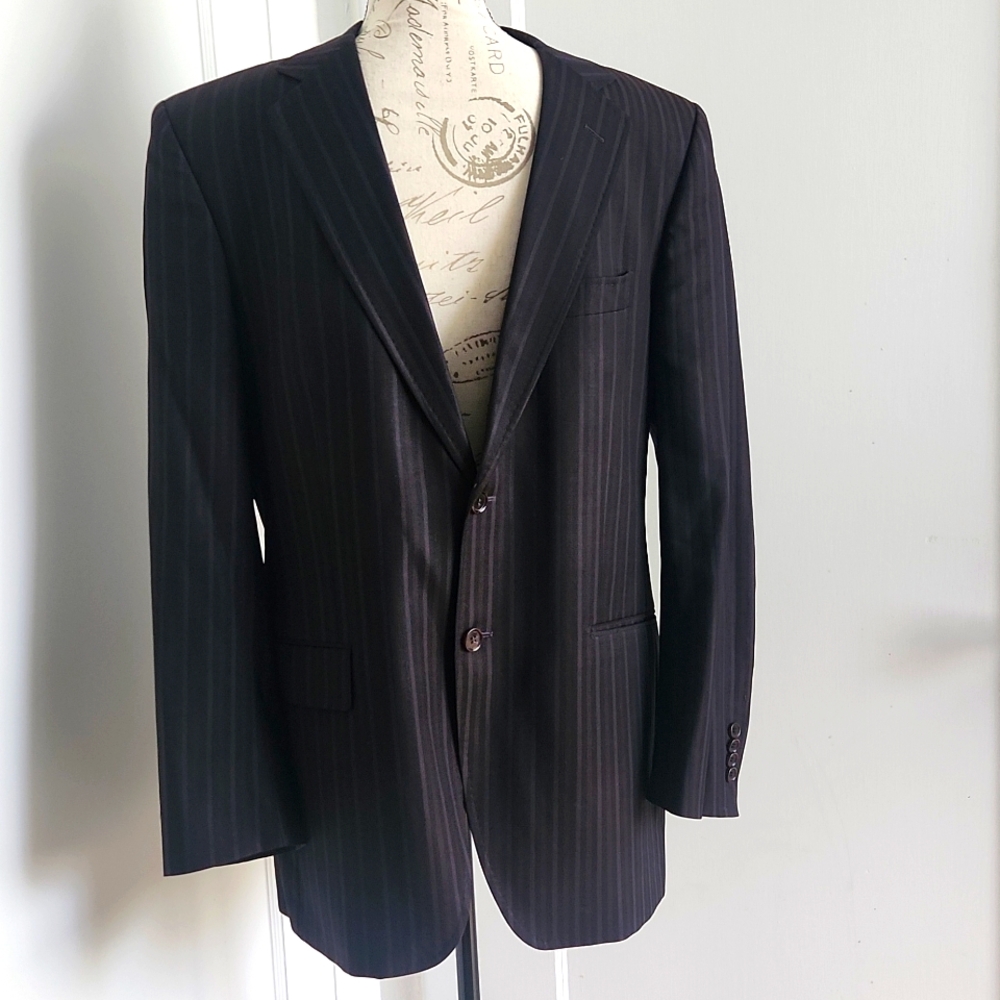 Dolce & Gabbana men pinstripe 2ps pant suit 100% wool